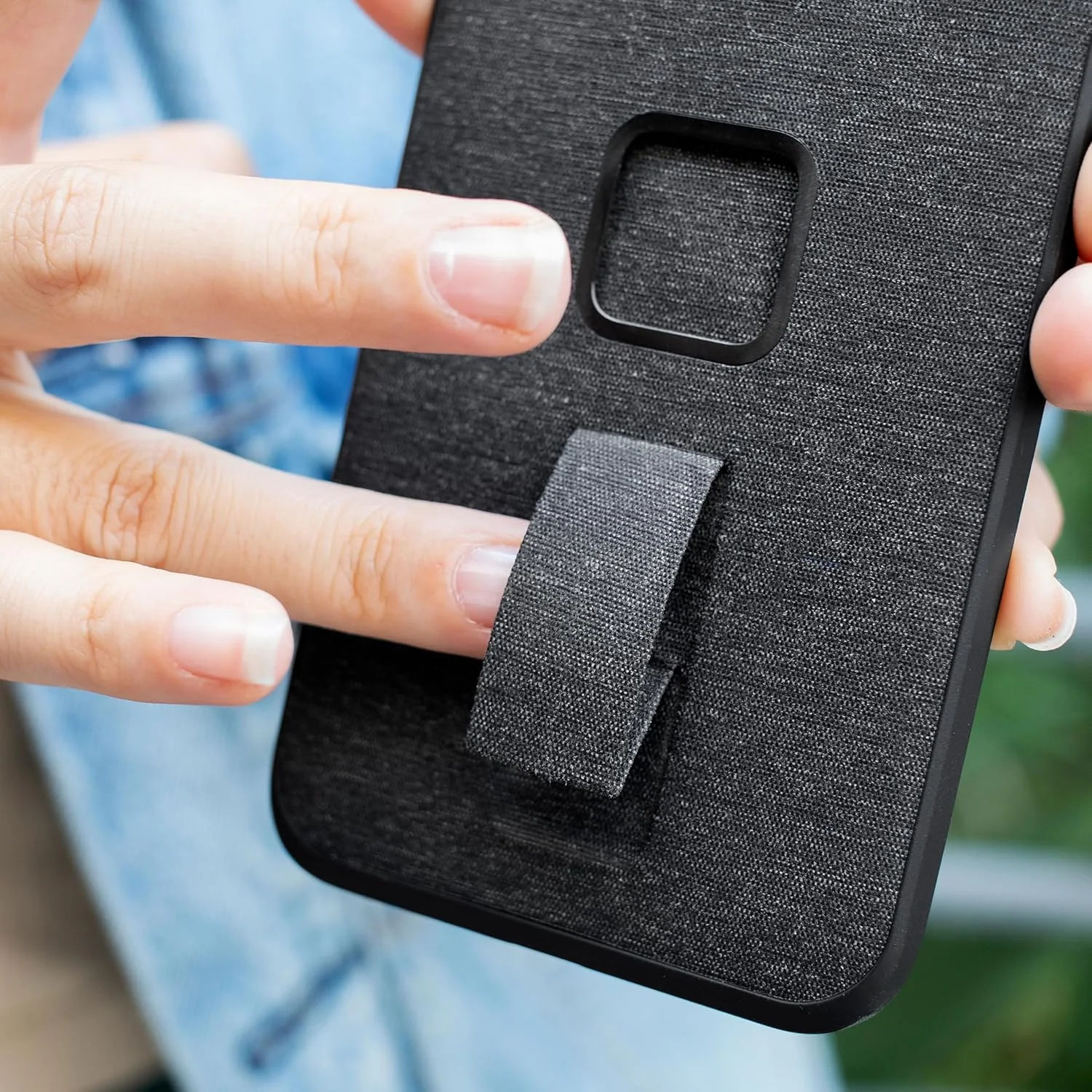 کاور حلقه دار روزمره موبایل Peak Design مناسب آیفون 14 پرو - ذغالی کاور حلقه دار روزمره موبایل Peak Design مناسب آیفون 14 پرو - ذغالی