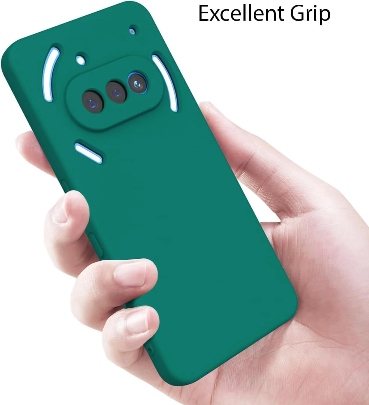 قاب گوشی ناتینگ فون 3a، کاور محافظ نرم با سطح مات [فوق العاده نازک] [ضد خش] کاور محافظ TPU نرم برای گوشی ناتینگ فون 3a (سبز)