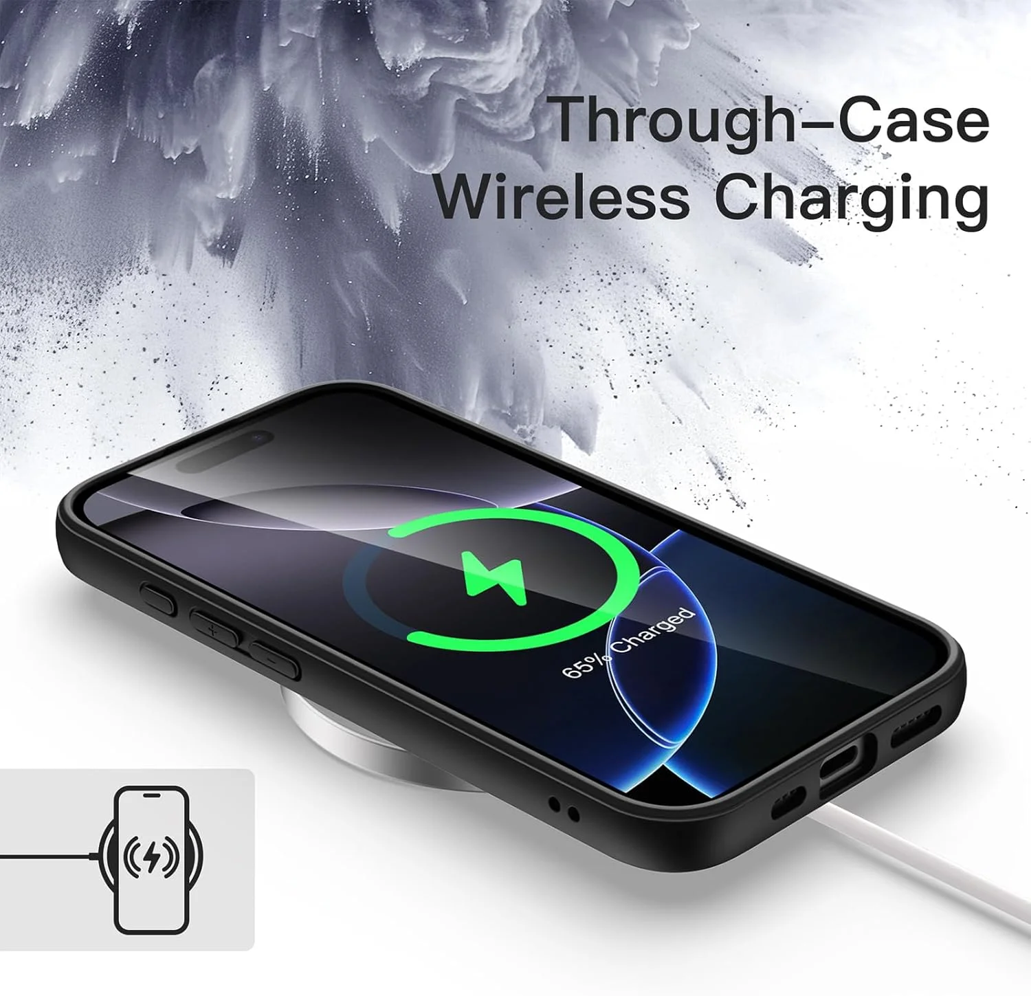 کاور محافظ گوشی JETech برای آیفون 16 پرو مکس 6.9 اینچی، کاور ضربه گیر گوشی، فریم TPU مات رنگ ثابت، پشت شفاف ضد خش (مشکی) کاور محافظ گوشی JETech برای آیفون 16 پرو مکس 6.9 اینچی، کاور ضربه گیر گوشی، فریم TPU مات رنگ ثابت، پشت شفاف ضد خش (مشکی)