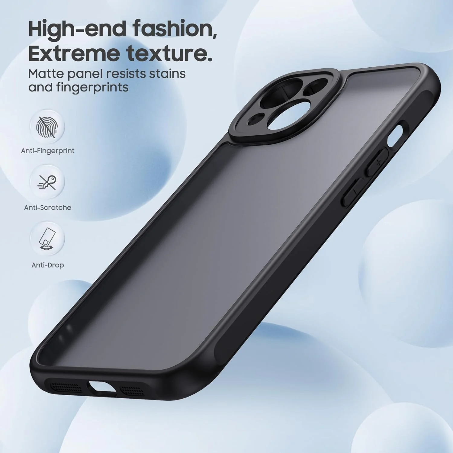 قاب مات برای آیفون 14 با صفحه نمایش 6.1 اینچی، کاور پشتی نیمه شفاف مات، کاور محافظ ضد ضربه برای آیفون 14 با صفحه نمایش 6.1 اینچی (آیفون 14) قاب مات برای آیفون 14 با صفحه نمایش 6.1 اینچی، کاور پشتی نیمه شفاف مات، کاور محافظ ضد ضربه برای آیفون 14 با صفحه نمایش 6.1 اینچی (آیفون 14)