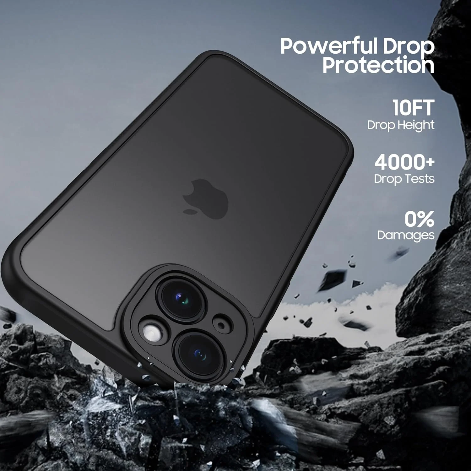 قاب مات برای آیفون 14 با صفحه نمایش 6.1 اینچی، کاور پشتی نیمه شفاف مات، کاور محافظ ضد ضربه برای آیفون 14 با صفحه نمایش 6.1 اینچی (آیفون 14) قاب مات برای آیفون 14 با صفحه نمایش 6.1 اینچی، کاور پشتی نیمه شفاف مات، کاور محافظ ضد ضربه برای آیفون 14 با صفحه نمایش 6.1 اینچی (آیفون 14)