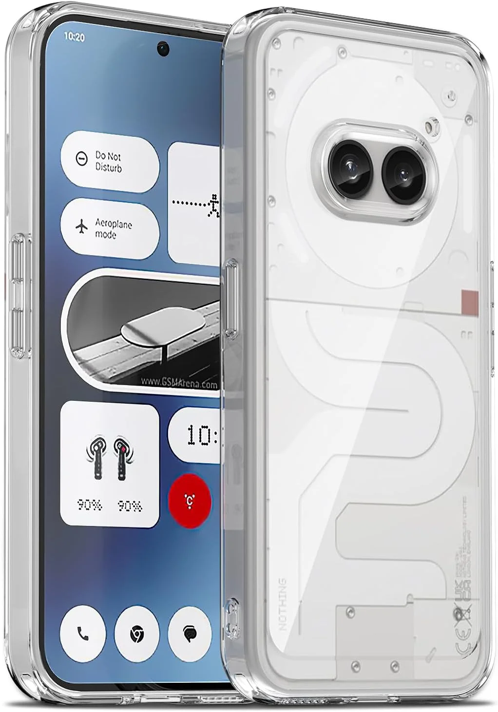 کاور محافظ گوشی لیسوکا مناسب برای ناتینگ فون 2A، با محافظت در برابر سقوط در سطح نظامی، مقاوم در برابر زرد شدن، پشت PC سخت ضد خش، پوشش محافظ فوق العاده نازک و ضد ضربه، شفاف کاور محافظ گوشی لیسوکا مناسب برای ناتینگ فون 2A، با محافظت در برابر سقوط در سطح نظامی، مقاوم در برابر زرد شدن، پشت PC سخت ضد خش، پوشش محافظ فوق العاده نازک و ضد ضربه، شفاف