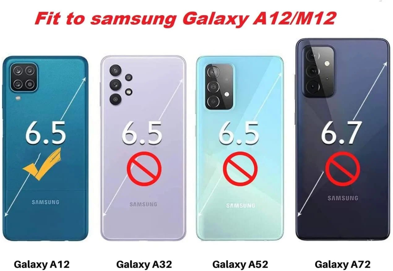 کاور سیلیکونی شفاف و نرم گوشی سامسونگ گلکسی A12 / M12، ضد خش، ساخته شده از TPU، دارای محافظ ضربه گیر تقویت شده در گوشهها کاور سیلیکونی شفاف و نرم گوشی سامسونگ گلکسی A12 / M12، ضد خش، ساخته شده از TPU، دارای محافظ ضربه گیر تقویت شده در گوشهها
