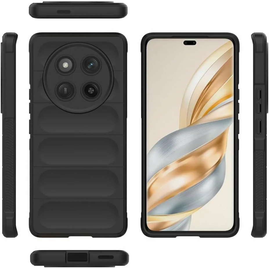 کاور محافظ گوشی موبایل سازگار با Honor X9c، کاور نرم TPU سازگار با کاور گوشی Honor X60 Pro 5G (مشکی) کاور محافظ گوشی موبایل سازگار با Honor X9c، کاور نرم TPU سازگار با کاور گوشی Honor X60 Pro 5G (مشکی)