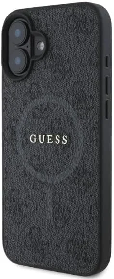 قاب محافظ مشکی CG Mobile Guess GUHMP16SG4GFRK مناسب برای آیفون 16 با صفحه نمایش 6.1 اینچ، دارای حلقه و لوگوی کلاسیک 4G قاب محافظ مشکی CG Mobile Guess GUHMP16SG4GFRK مناسب برای آیفون 16 با صفحه نمایش 6.1 اینچ، دارای حلقه و لوگوی کلاسیک 4G