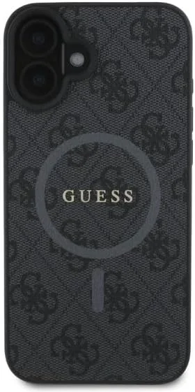 قاب محافظ مشکی CG Mobile Guess GUHMP16SG4GFRK مناسب برای آیفون 16 با صفحه نمایش 6.1 اینچ، دارای حلقه و لوگوی کلاسیک 4G قاب محافظ مشکی CG Mobile Guess GUHMP16SG4GFRK مناسب برای آیفون 16 با صفحه نمایش 6.1 اینچ، دارای حلقه و لوگوی کلاسیک 4G