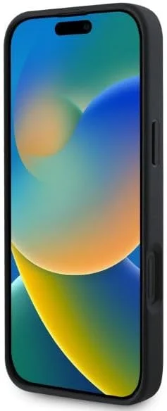 قاب محافظ مشکی CG Mobile Guess GUHMP16SG4GFRK مناسب برای آیفون 16 با صفحه نمایش 6.1 اینچ، دارای حلقه و لوگوی کلاسیک 4G قاب محافظ مشکی CG Mobile Guess GUHMP16SG4GFRK مناسب برای آیفون 16 با صفحه نمایش 6.1 اینچ، دارای حلقه و لوگوی کلاسیک 4G