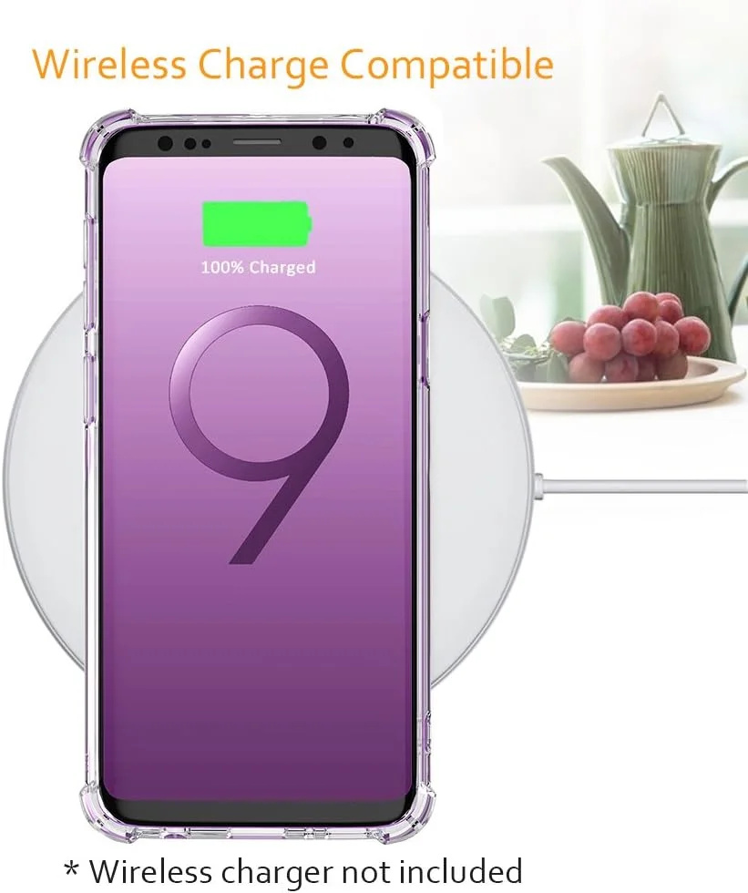 کاور محافظ ژله ای شفاف گوشی سامسونگ گلکسی اس 9 پلاس GerTong، ضربه گیر، بامپر TPU نرم و باریک با لبه های برجسته کاور محافظ ژله ای شفاف گوشی سامسونگ گلکسی اس 9 پلاس GerTong، ضربه گیر، بامپر TPU نرم و باریک با لبه های برجسته