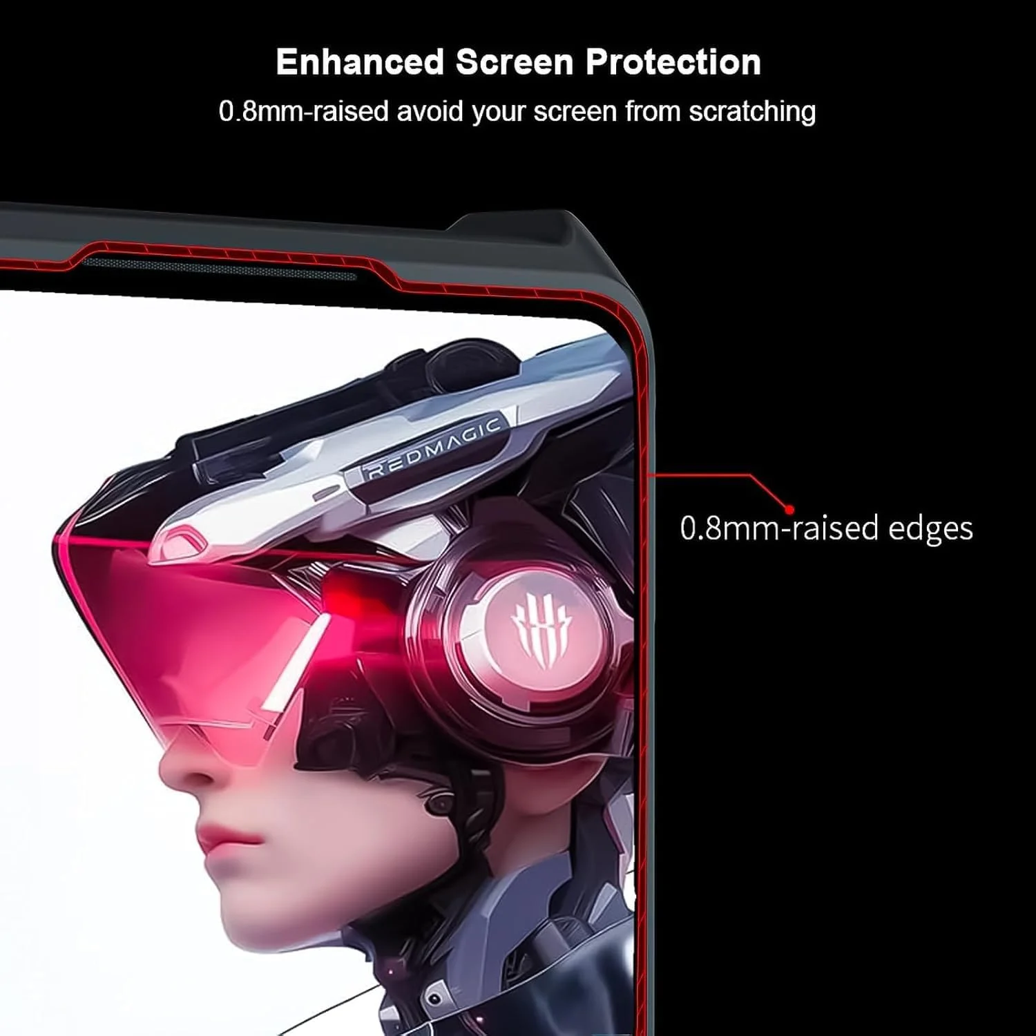 کاور محافظ گوشی موبایل زد تی ای نوبیا رد مجیک 10 ایر، با استند حلقه ای 360 درجه، کاور محافظ TPU+PC ضد ضربه، ضد اثر انگشت، باریک (مشکی شفاف) کاور محافظ گوشی موبایل زد تی ای نوبیا رد مجیک 10 ایر، با استند حلقه ای 360 درجه، کاور محافظ TPU+PC ضد ضربه، ضد اثر انگشت، باریک (مشکی شفاف)