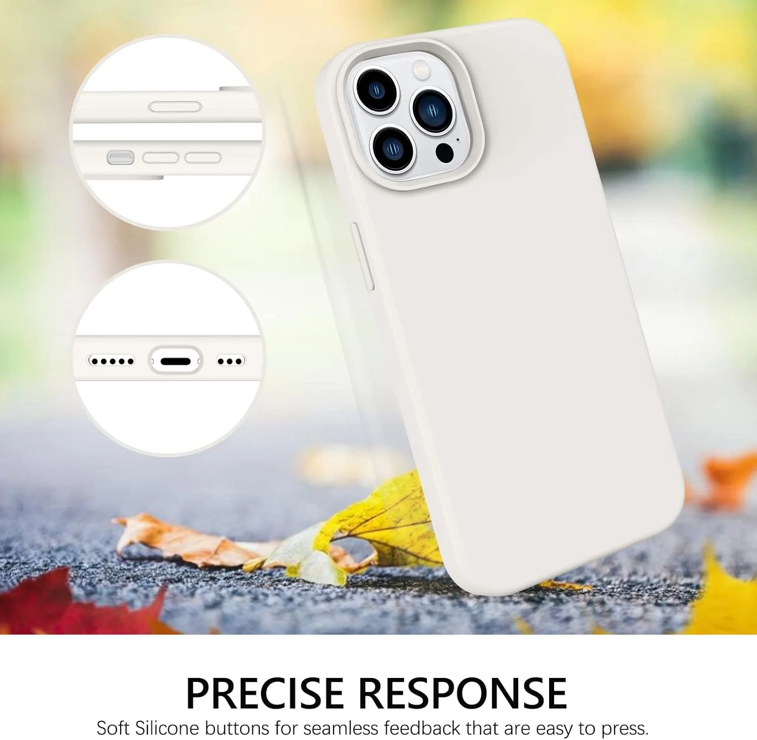 کاور سیلیکونی مایع سازگار با آیفون 14 پرو 6.1 اینچی، ژل نرم لاستیکی باریک با پوشش داخلی میکروفایبر، محافظ با بافت ضربه گیر برای آیفون 14 پرو، رنگ سنگی کاور سیلیکونی مایع سازگار با آیفون 14 پرو 6.1 اینچی، ژل نرم لاستیکی باریک با پوشش داخلی میکروفایبر، محافظ با بافت ضربه گیر برای آیفون 14 پرو، رنگ سنگی