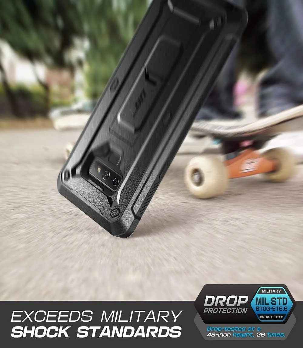 کاور محافظ موبایل سری Unicorn Beetle Pro مدل SUPCASE مناسب برای گوشی سامسونگ گلکسی نوت 9 (عرضه 2018) به همراه هولستر مقاوم و محافظ صفحه نمایش داخلی - مشکی کاور محافظ موبایل سری Unicorn Beetle Pro مدل SUPCASE مناسب برای گوشی سامسونگ گلکسی نوت 9 (عرضه 2018) به همراه هولستر مقاوم و محافظ صفحه نمایش داخلی - مشکی