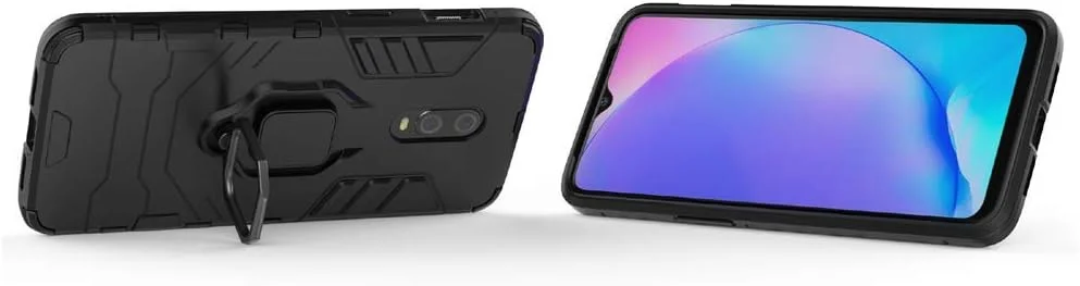 قاب محافظ گوشی وان پلاس 7/6T مدل Black Panther Armor M&J، مقاوم در برابر ضربه، دارای حلقه فلزی و پایه نگهدارنده، پوشش کامل بدنه (مشکی) قاب محافظ گوشی وان پلاس 7/6T مدل Black Panther Armor M&J، مقاوم در برابر ضربه، دارای حلقه فلزی و پایه نگهدارنده، پوشش کامل بدنه (مشکی)