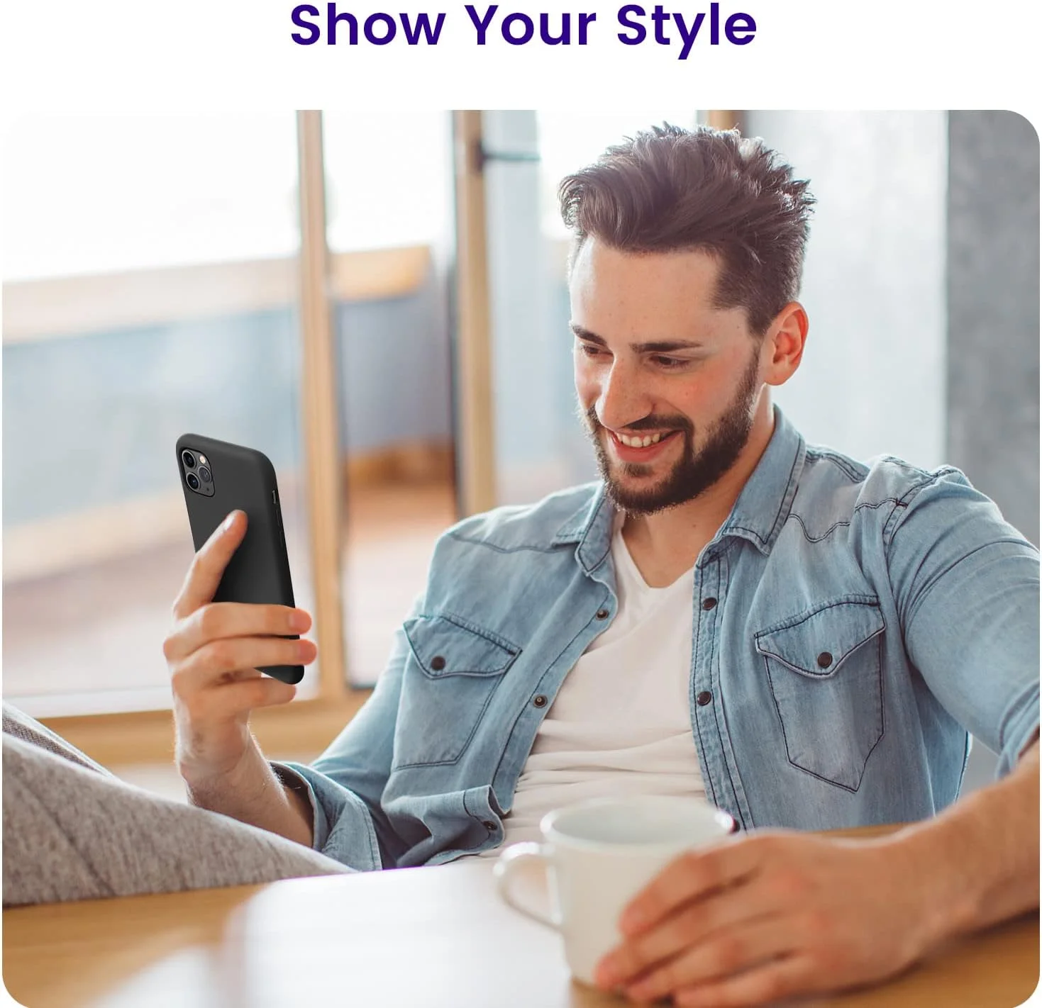 کاور سیلیکونی مایع باریک OTOFLY سازگار با آیفون 11 پرو مکس، محافظت کامل از بدنه، ضد خش و ضد ضربه (مشکی) کاور سیلیکونی مایع باریک OTOFLY سازگار با آیفون 11 پرو مکس، محافظت کامل از بدنه، ضد خش و ضد ضربه (مشکی)