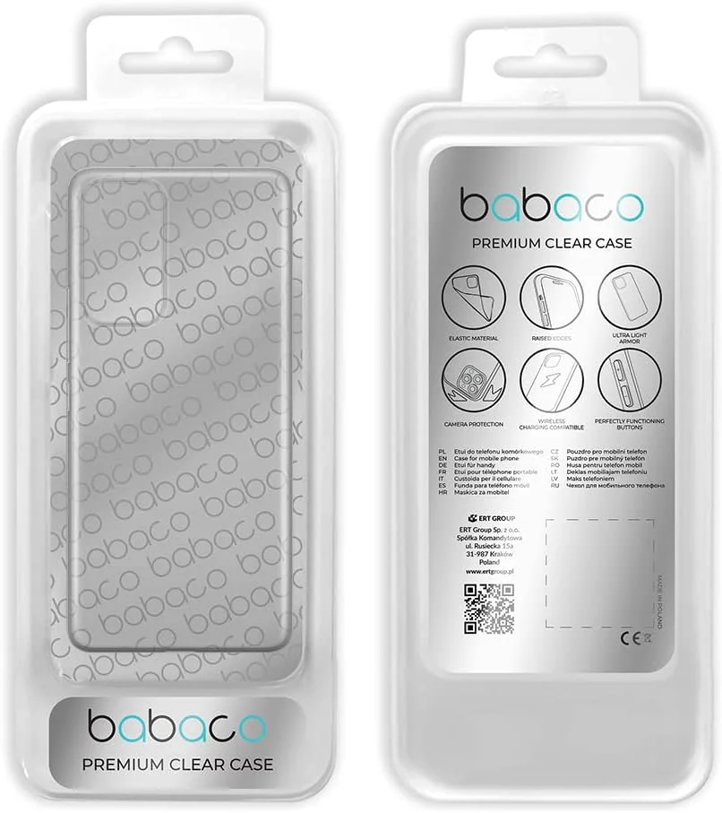 کاور محافظ شفاف باباکو پریمیوم برای گوشی موبایل شیائومی MI 12 LITE، طراحی شده برای انطباق کامل با شکل گوشی، کاور کریستالی ساخته شده از TPU کاور محافظ شفاف باباکو پریمیوم برای گوشی موبایل شیائومی MI 12 LITE، طراحی شده برای انطباق کامل با شکل گوشی، کاور کریستالی ساخته شده از TPU
