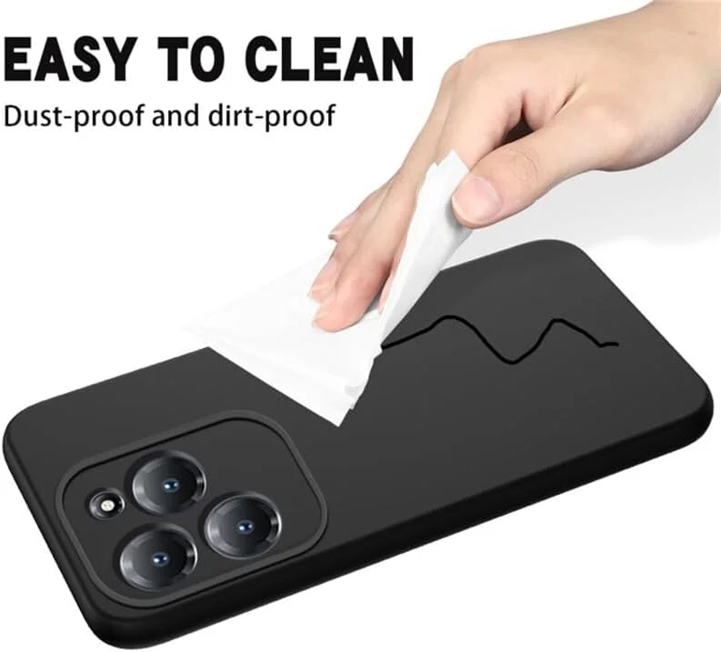 قاب محافظ سیلیکونی نرم TPU برای Infinix Hot 40 Pro، پوشش محافظ سبک وزن با روکش صاف، محافظ دوربین، ضد ضربه، شیک، مناسب برای آقایان و بانوان، سازگار با Infinix Hot 40 Pro (مشکی) قاب محافظ سیلیکونی نرم TPU برای Infinix Hot 40 Pro، پوشش محافظ سبک وزن با روکش صاف، محافظ دوربین، ضد ضربه، شیک، مناسب برای آقایان و بانوان، سازگار با Infinix Hot 40 Pro (مشکی)