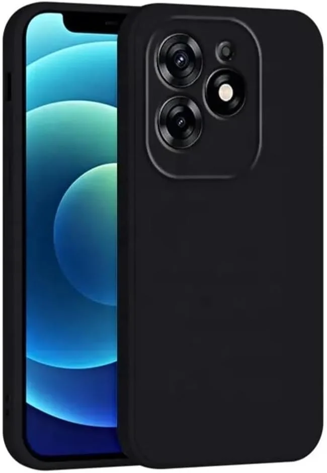 قاب محافظ سیلیکونی نرم TPU برای Infinix Hot 40 Pro، پوشش محافظ سبک وزن با روکش صاف، محافظ دوربین، ضد ضربه، شیک، مناسب برای آقایان و بانوان، سازگار با Infinix Hot 40 Pro (مشکی) قاب محافظ سیلیکونی نرم TPU برای Infinix Hot 40 Pro، پوشش محافظ سبک وزن با روکش صاف، محافظ دوربین، ضد ضربه، شیک، مناسب برای آقایان و بانوان، سازگار با Infinix Hot 40 Pro (مشکی)