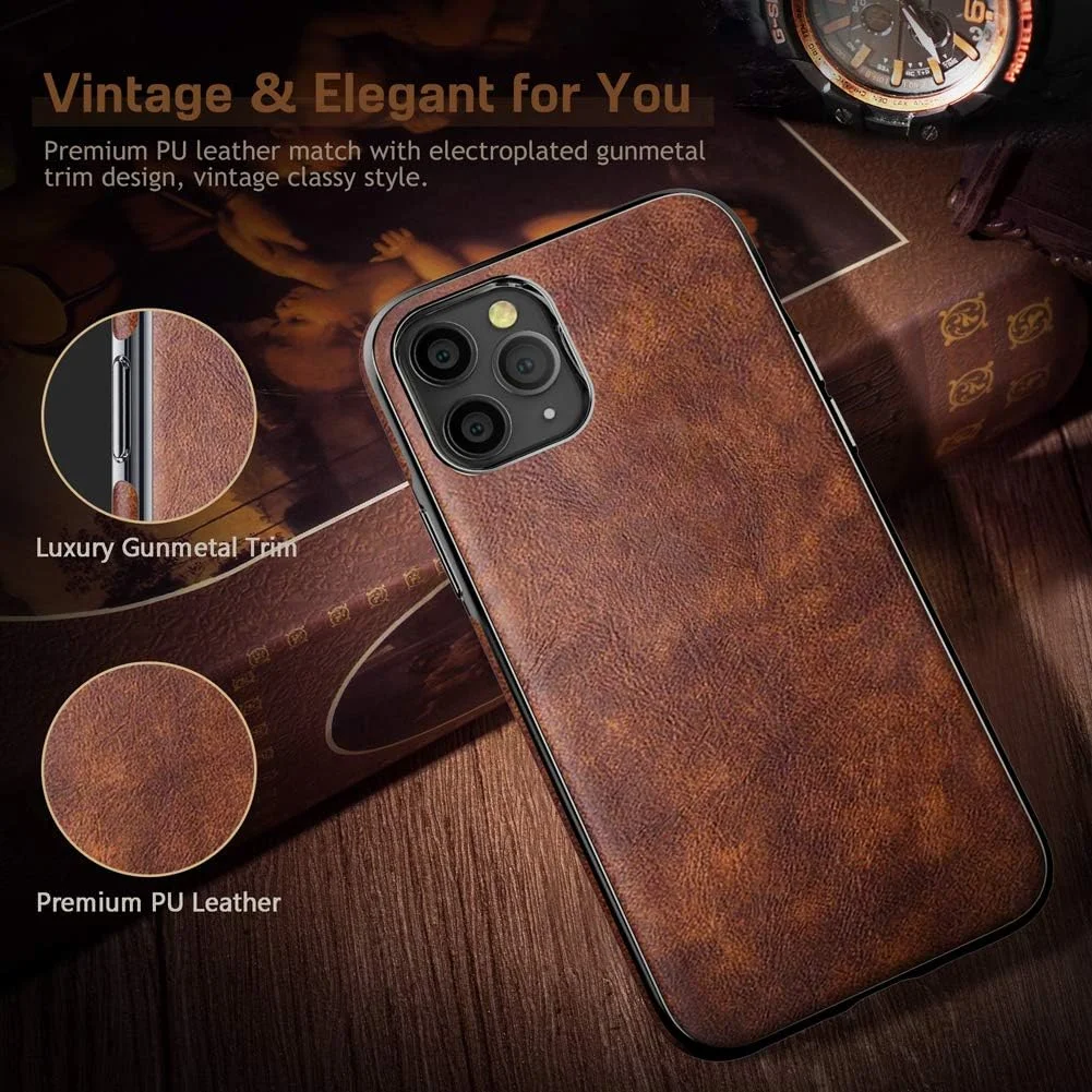 کاور محافظ گوشی آیفون 11 پرو LOHASIC، چرم نازک و باریک، سبک تجاری لوکس PU، نرم و منعطف، ضد لغزش، پوشش کامل بدنه، ضد ضربه، مناسب برای گوشی اپل آیفون 11 پرو (2019) 5.8 اینچ - قهوه ای کلاسیک کاور محافظ گوشی آیفون 11 پرو LOHASIC، چرم نازک و باریک، سبک تجاری لوکس PU، نرم و منعطف، ضد لغزش، پوشش کامل بدنه، ضد ضربه، مناسب برای گوشی اپل آیفون 11 پرو (2019) 5.8 اینچ - قهوه ای کلاسیک