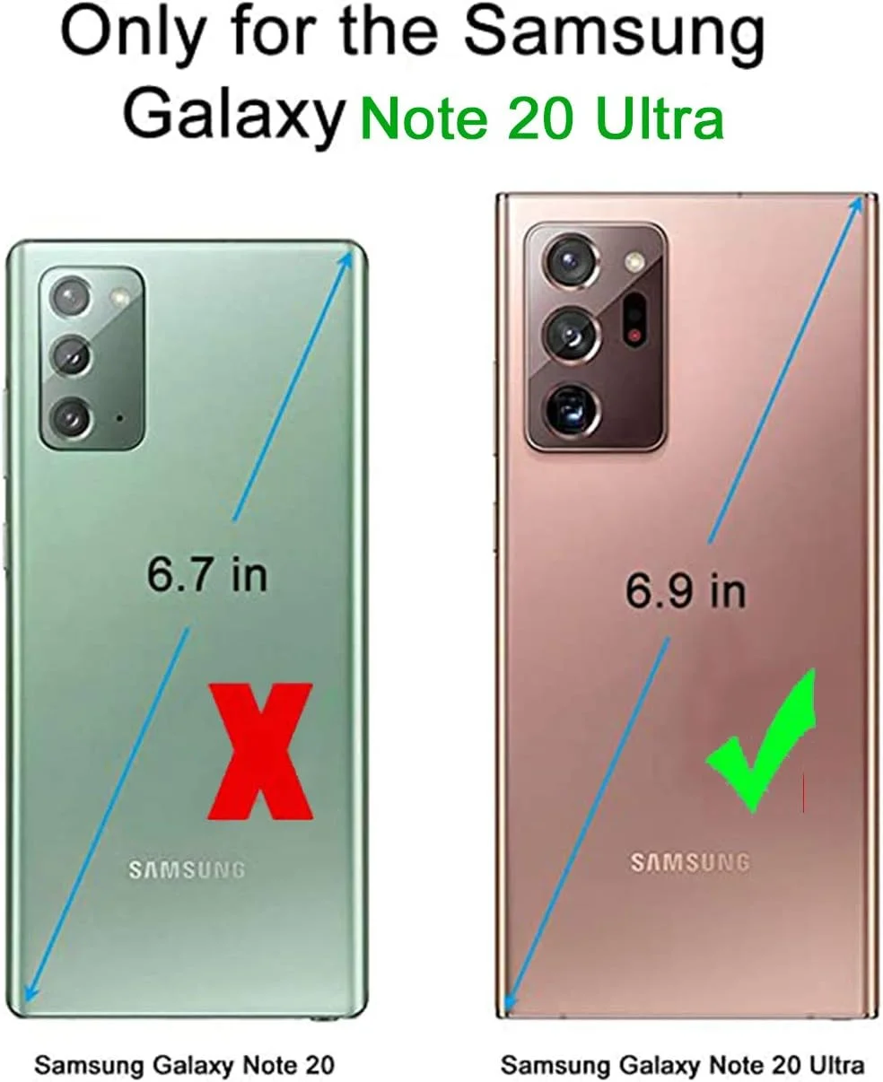 کاور گوشی موبایل ورلد مام مناسب برای گوشی سامسونگ گلکسی نوت 20 اولترا، کاور شفاف مایع شناور اکلیلی رنگارنگ برای سامسونگ گلکسی نوت 20 اولترا [2020]، صورتی