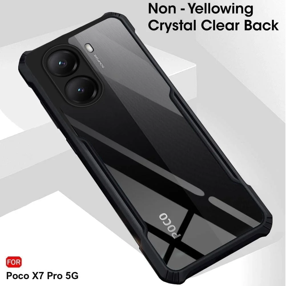 قاب محافظ گوشی ردمی A5، کاور شفاف با پشت سخت PC و حاشیه مشکی TPU ضد ضربه، مقاوم در برابر ضربه 360 درجه، ضد زردی، کاور شفاف برای شیائومی ردمی A5 (حاشیه شفاف) قاب محافظ گوشی ردمی A5، کاور شفاف با پشت سخت PC و حاشیه مشکی TPU ضد ضربه، مقاوم در برابر ضربه 360 درجه، ضد زردی، کاور شفاف برای شیائومی ردمی A5 (حاشیه شفاف)