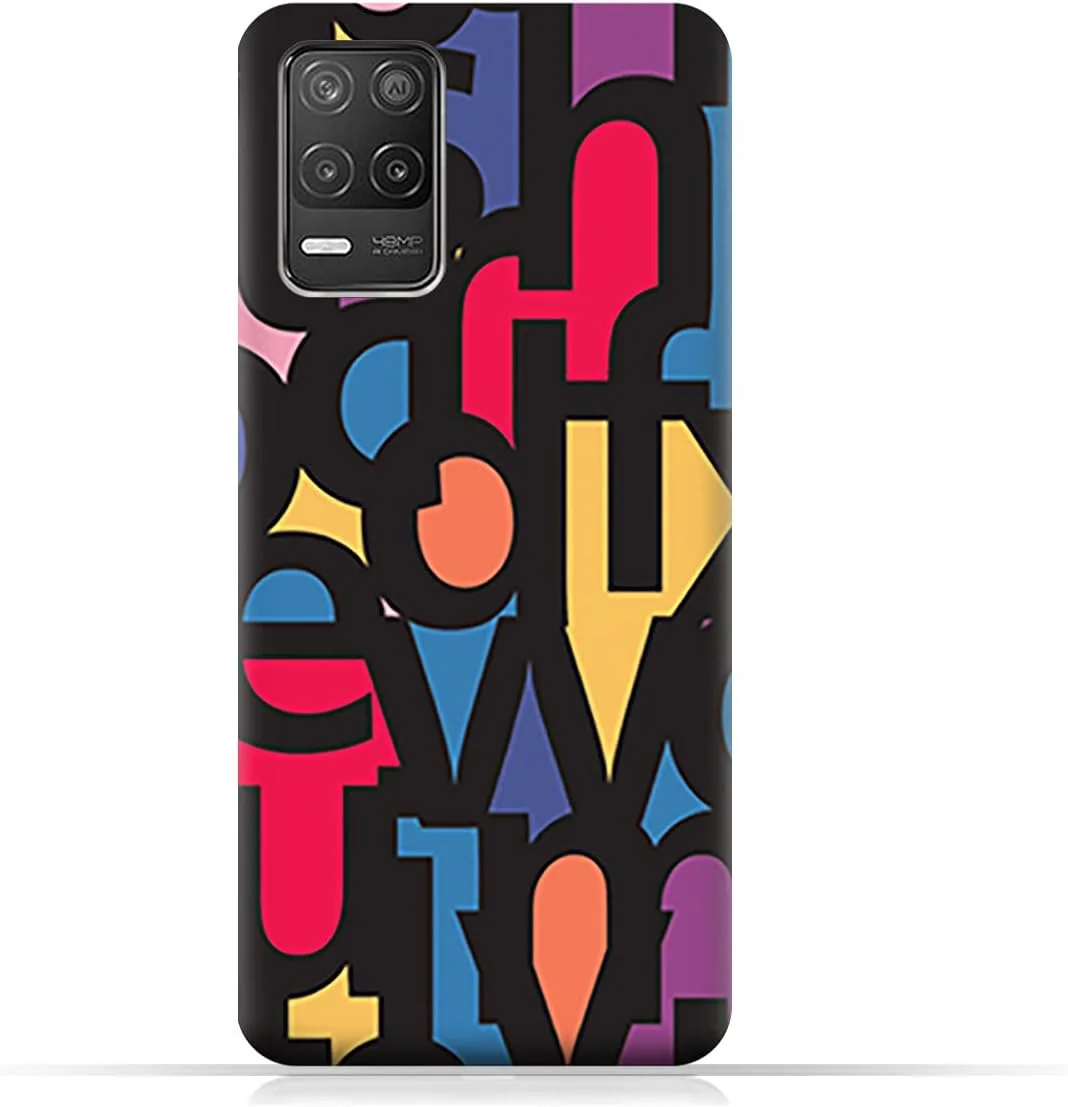 کاور محافظ گوشی موبایل AMC Design TPU برای Realme 8 5G با طرح فونت های انتزاعی کاور محافظ گوشی موبایل AMC Design TPU برای Realme 8 5G با طرح فونت های انتزاعی