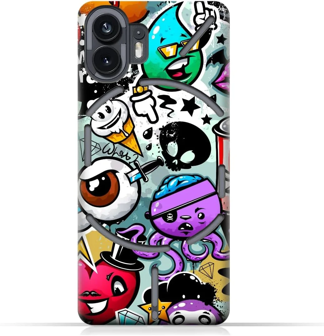 کاور محافظ گوشی موبایل AMC Design TPU برای ناتینگ فون 2 / ناتینگ فون تو (5G) با طرح شخصیت های عجیب کاور محافظ گوشی موبایل AMC Design TPU برای ناتینگ فون 2 / ناتینگ فون تو (5G) با طرح شخصیت های عجیب