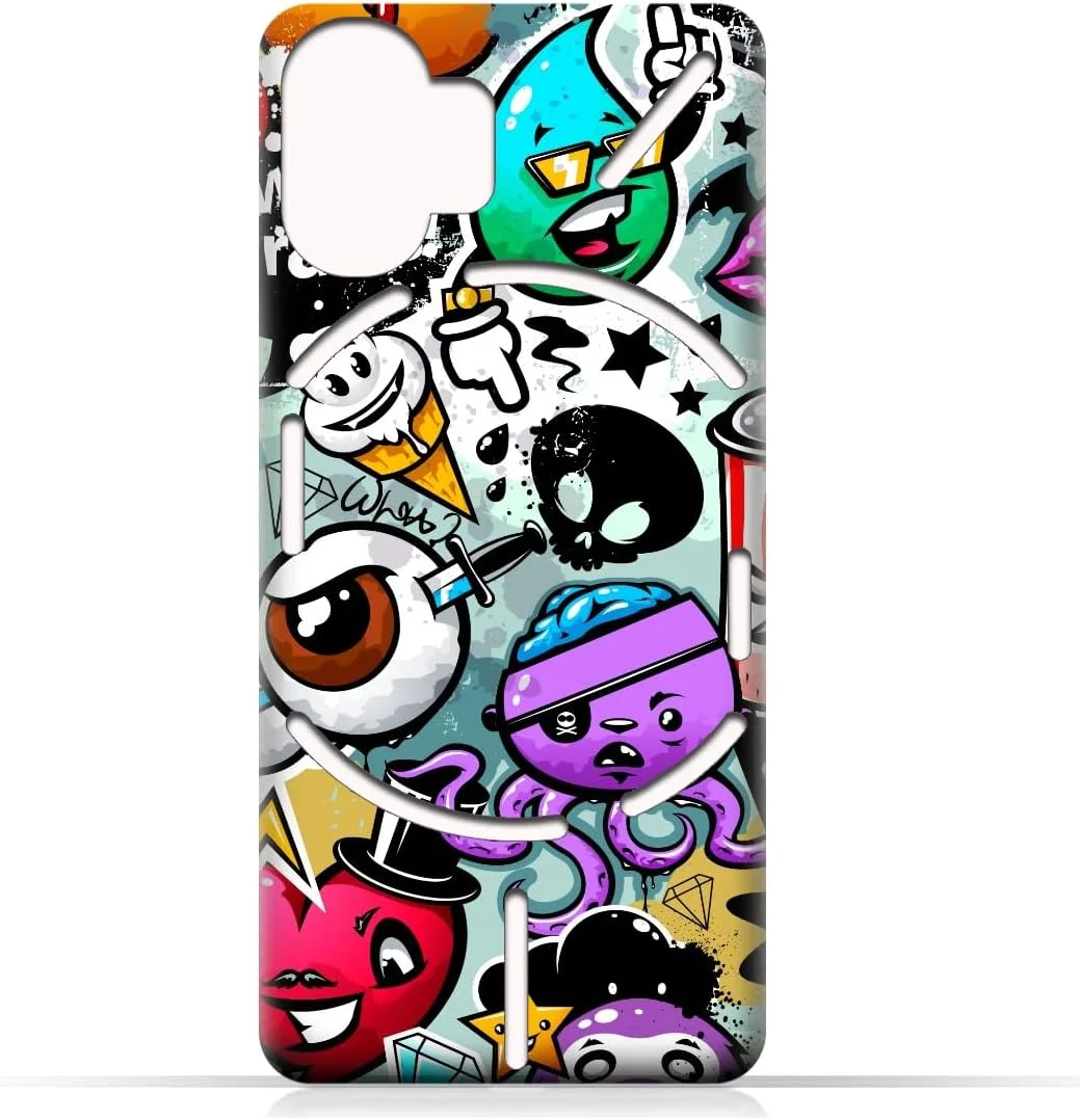 کاور محافظ گوشی موبایل AMC Design TPU برای ناتینگ فون 2 / ناتینگ فون تو (5G) با طرح شخصیت های عجیب کاور محافظ گوشی موبایل AMC Design TPU برای ناتینگ فون 2 / ناتینگ فون تو (5G) با طرح شخصیت های عجیب
