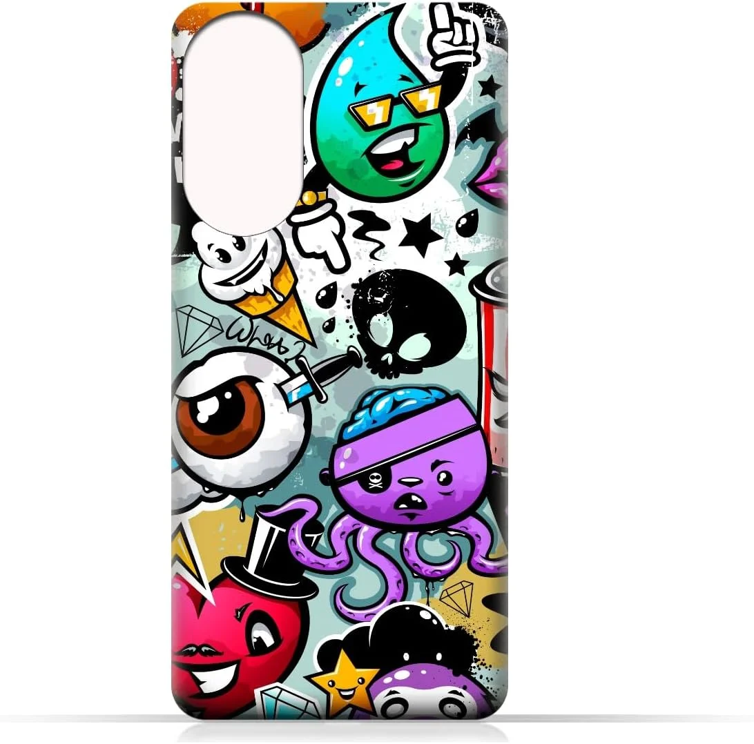 کاور محافظ گوشی موبایل AMC Design TPU برای اوپو رنو 10 (5G) با طرح شخصیت های عجیب