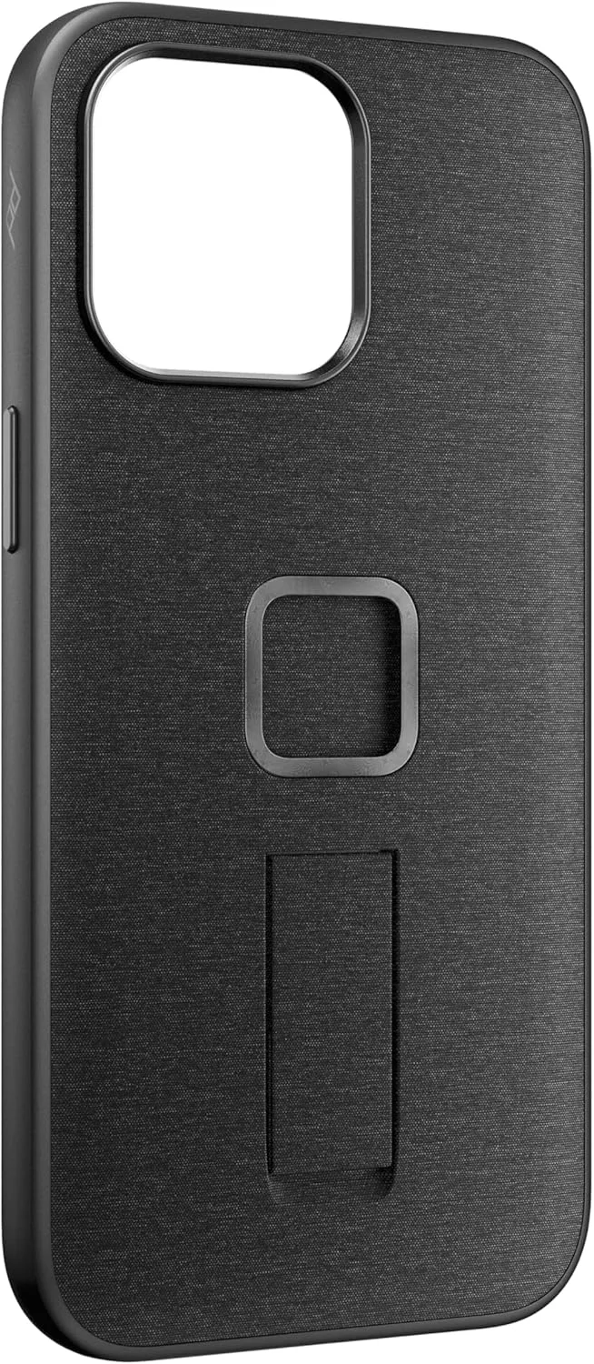 قاب محافظ حلقه دار روزمره موبایل Peak Design مدل iPhone 15 Pro Max v2 رنگ ذغالی