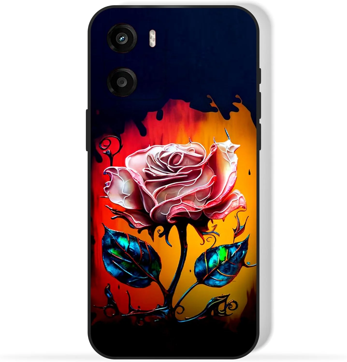 کاور پشتی گوشی موبایل TPU سازگار با مدل Motorola Moto G05 با طرح هنری A1003