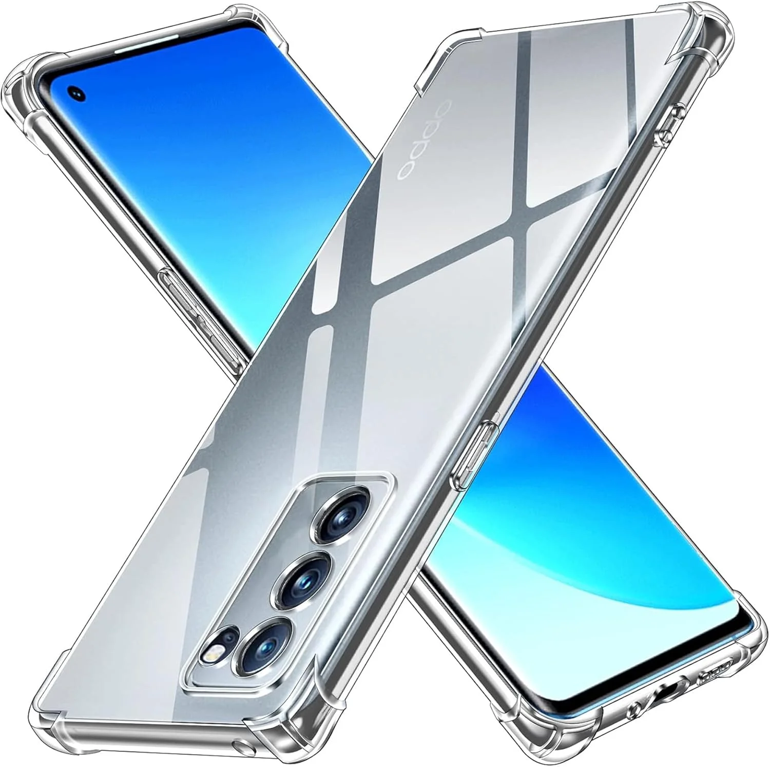 کاور محافظ نرم گوشی CooLoly برای اوپو Reno6 Pro 5G (مناسب برای اوپو Reno6 Pro 5G 6.55 اینچ)