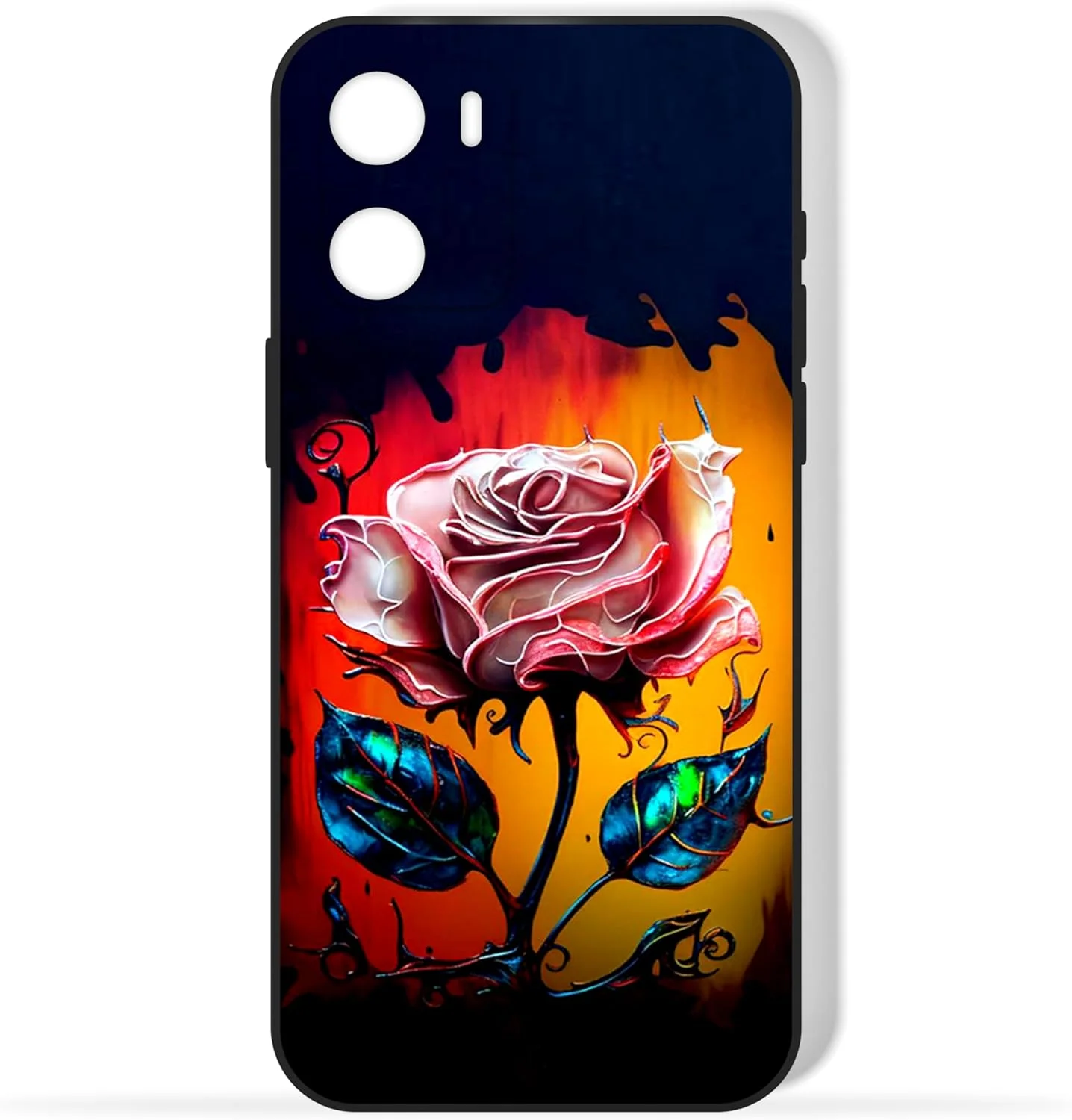 کاور پشتی گوشی موبایل TPU سازگار با مدل Motorola Moto G05 با طرح هنری A1003