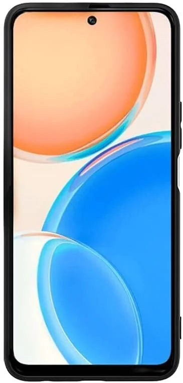 کاور پشتی ماز برای گوشی آنر X8، محافظ دوربین، سیلیکونی نرم، طراحی شده برای آنر X8 (مشکی)