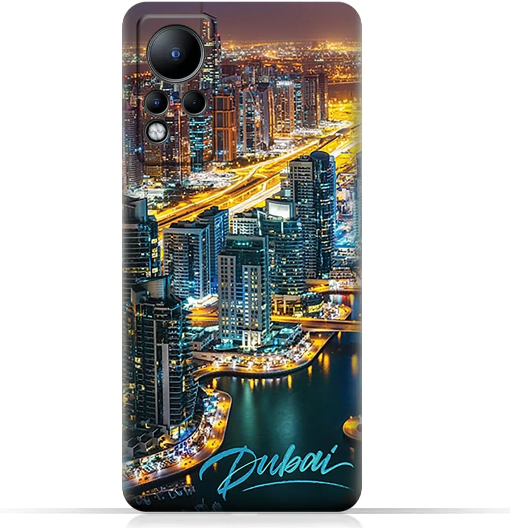 کاور محافظ پشتی گوشی موبایل TPU سازگار با مدل Infinix Note 11 با طرح مارینا دبی