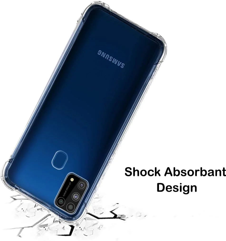 کاور سیلیکونی TPU نرم و شفاف برای گوشی سامسونگ گلکسی M31