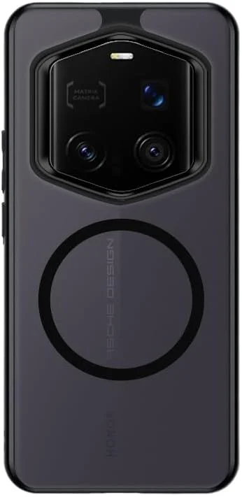 کاور محافظ گوشی آنر مجیک 7 RSR، آهنربایی، شفاف مات، TPU، دارای ایربگ، ضد ضربه، نیمه شفاف، مناسب برای مجیک 7 RSR (مات)