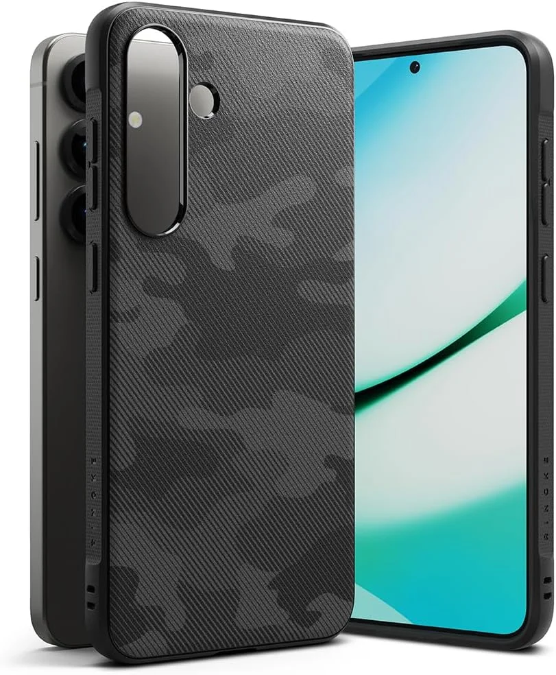 کاور محافظ اونیکس رینکه سازگار با گوشی سامسونگ گلکسی اس 25 پلاس 5G (سال 2025)، با طراحی بادوام، انعطاف پذیر، مقاوم در برابر ضربه، پوشش محافظ تلفن - مشکی چریکی کاور محافظ اونیکس رینکه سازگار با گوشی سامسونگ گلکسی اس 25 پلاس 5G (سال 2025)، با طراحی بادوام، انعطاف پذیر، مقاوم در برابر ضربه، پوشش محافظ تلفن - مشکی چریکی