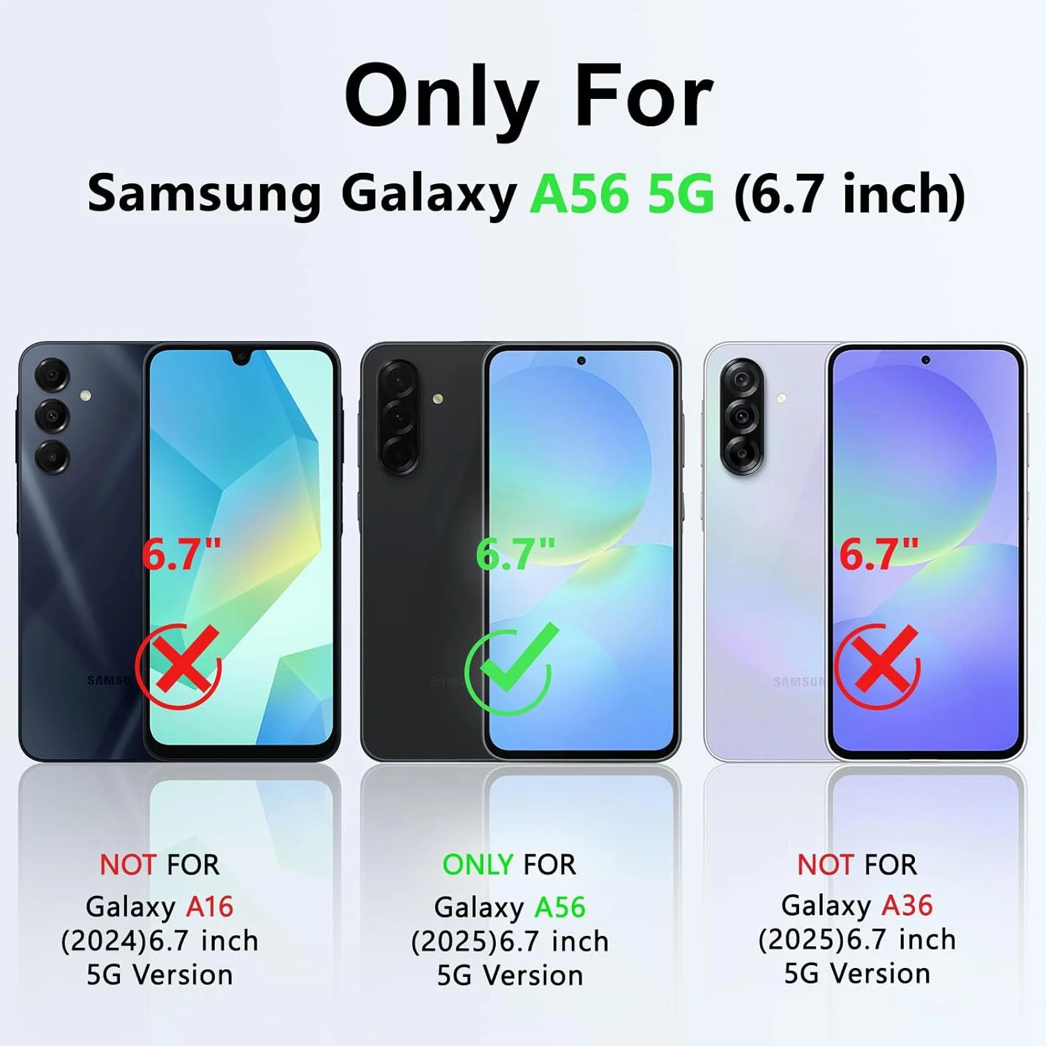 قاب گوشی یوبای مناسب برای گوشی سامسونگ گلکسی A56 5G، قاب سیلیکونی مایع با طرح موج دار فرفری، کاور گوشی با طرح پروانه، کاور ضربه گیر TPU برای دختران و زنان، صورتی