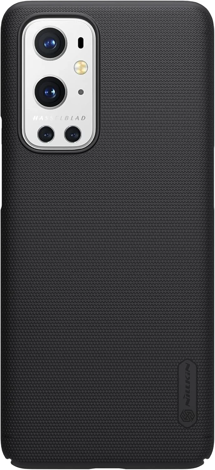 کاور نیلکین سازگار با قاب گوشی وان پلاس 9 پرو مدل Super Frosted Shield، کاور سخت گوشی [باریک] [طراحی شده برای وان پلاس 9 پرو] - مشکی