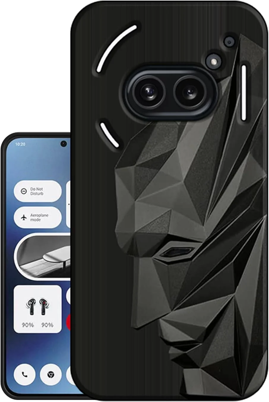 قاب پشتی نرم و انحصاری VIDO برای تلفن Nothing Phone 2a 5G (ضد ضربه | محافظت کامل 360 درجه)