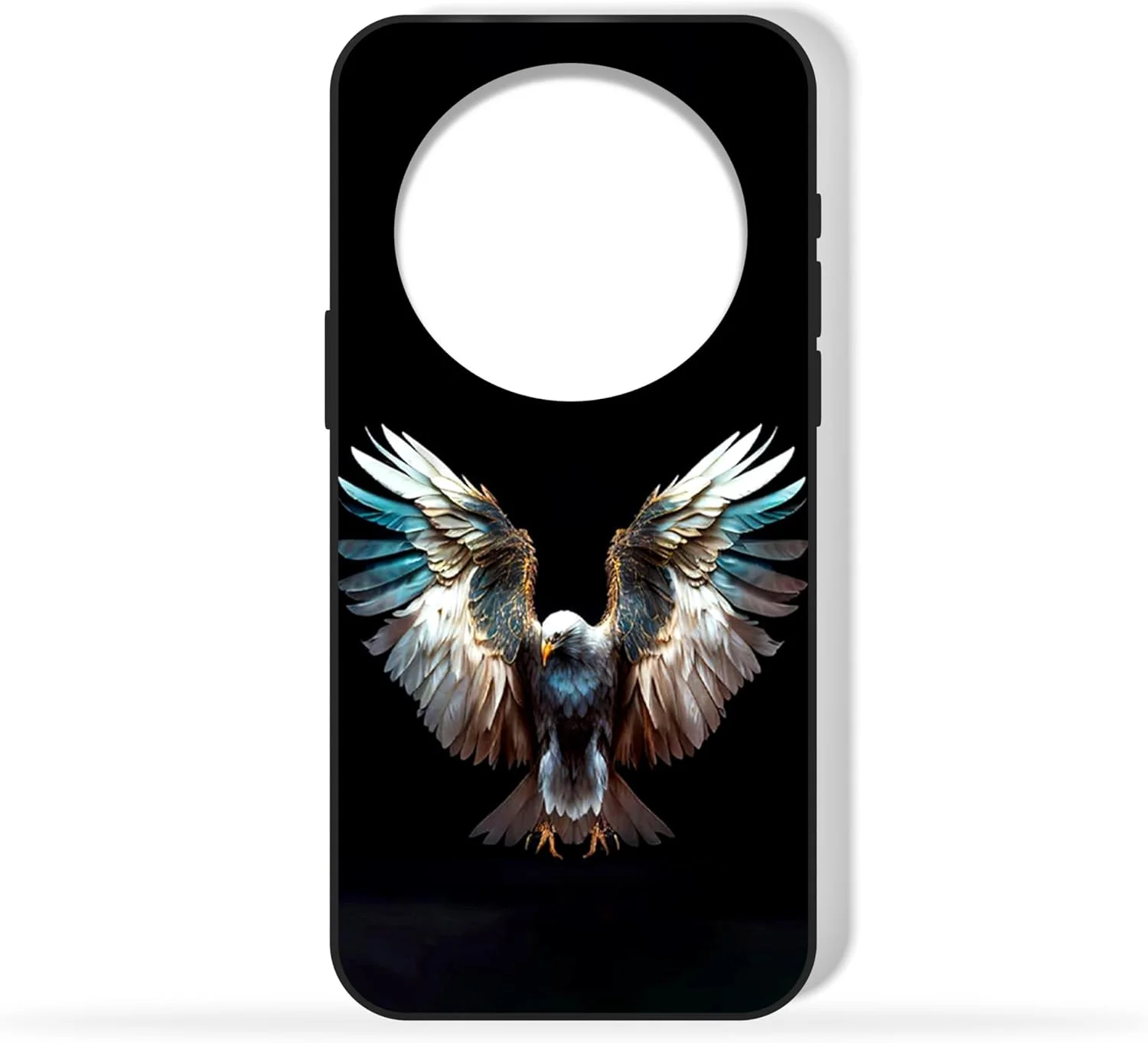 کاور محافظ پشتی گوشی موبایل TPU سازگار با مدل Honor X9c با طرح هنری A1002