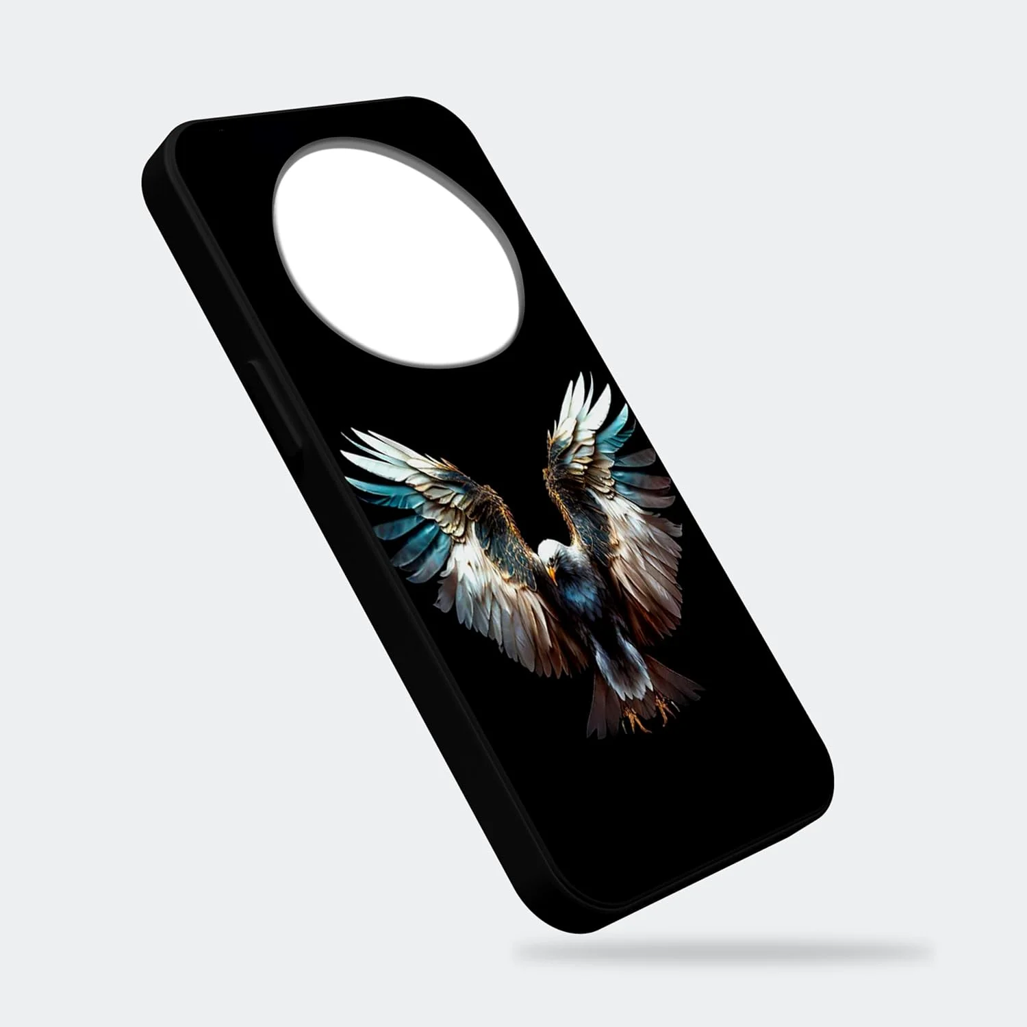 کاور محافظ پشتی گوشی موبایل TPU سازگار با مدل Honor X9c با طرح هنری A1002