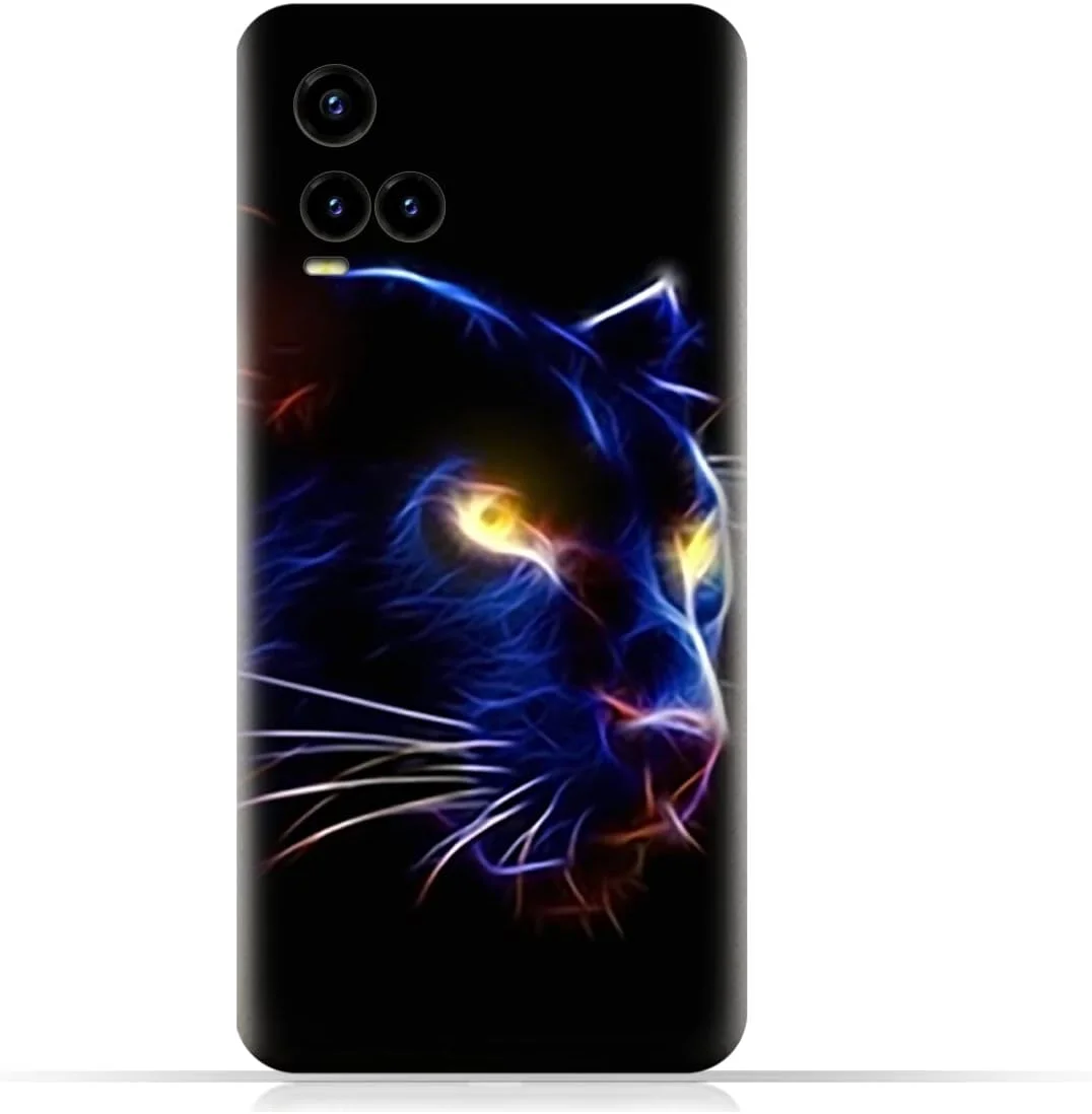 کاور محافظ گوشی موبایل AMC Design TPU برای ویوو Y33s با طرح چشمان پلنگ کاور محافظ گوشی موبایل AMC Design TPU برای ویوو Y33s با طرح چشمان پلنگ