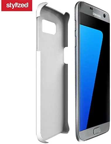 قاب محافظ گوشی موبایل استایلیزد، سازگار با گوشی سامسونگ گلکسی S7، سری کلاسیک اسنپ، کاور موبایل سفارشی، محافظ PC سخت، چاپ مات [طراحی شده برای سامسونگ گلکسی S7] - چای کرک