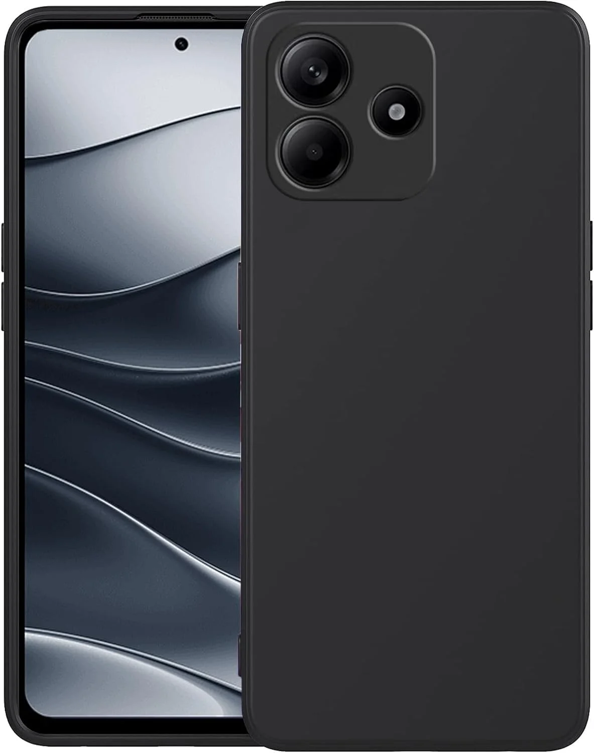 کاور سیلیکونی محافظ گوشی ردمی نوت 14، نازک با محافظت از دوربین، داخلی نرم، باریک و انعطاف پذیر (مخصوص ردمی نوت 14 - مشکی) کاور سیلیکونی محافظ گوشی ردمی نوت 14، نازک با محافظت از دوربین، داخلی نرم، باریک و انعطاف پذیر (مخصوص ردمی نوت 14 - مشکی)