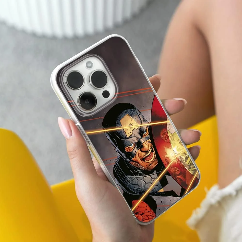 کاور گوشی موبایل ERT GROUP برای Apple Iphone 14 PRO MAX طرح اصلی و دارای مجوز رسمی مارول Captain America 007، کاملا منطبق با شکل گوشی موبایل، ساخته شده از TPU کاور گوشی موبایل ERT GROUP برای Apple Iphone 14 PRO MAX طرح اصلی و دارای مجوز رسمی مارول Captain America 007، کاملا منطبق با شکل گوشی موبایل، ساخته شده از TPU