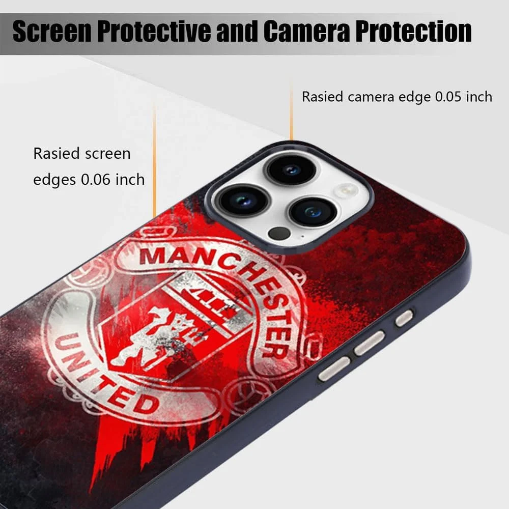 کاور پشتی موبایل با طرح لوگوی منچستر یونایتد به سبک جاده ابریشم، مناسب برای Apple iPhone 16 Pro، چند رنگ کاور پشتی موبایل با طرح لوگوی منچستر یونایتد به سبک جاده ابریشم، مناسب برای Apple iPhone 16 Pro، چند رنگ