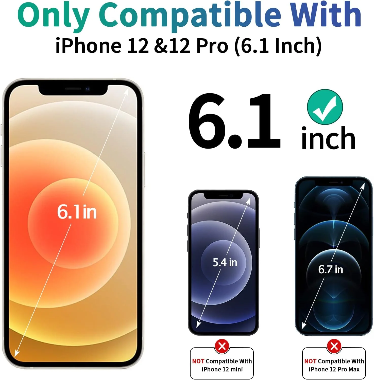 کاور محافظ گوشی آیفون 12/12 پرو 6.1 اینچی INFOSUN، مقاوم در برابر خراش و ضربه، ساخته شده از مواد TPU، همراه با بند گردنی - مشکی کاور محافظ گوشی آیفون 12/12 پرو 6.1 اینچی INFOSUN، مقاوم در برابر خراش و ضربه، ساخته شده از مواد TPU، همراه با بند گردنی - مشکی