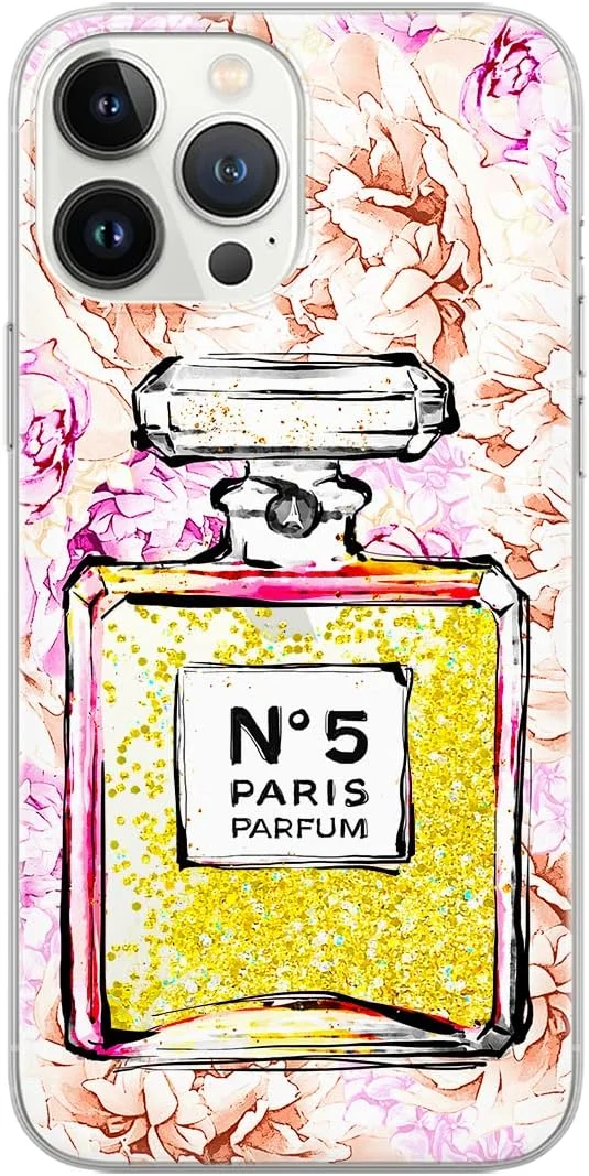 کاور گوشی موبایل ERT GROUP برای Apple iPhone 13 Pro Max، طرح اصلی و دارای مجوز رسمی Babaco مدل Perfume 003، کاملاً متناسب با شکل گوشی موبایل، با جلوه اکلیلی