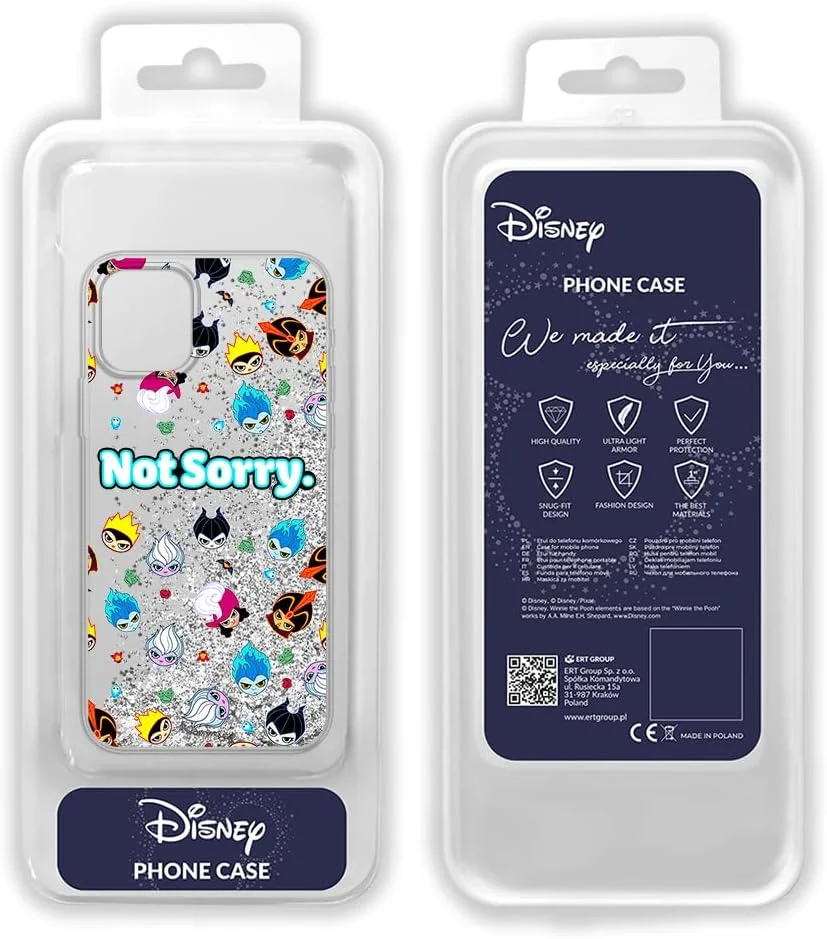 کاور گوشی موبایل ERT GROUP برای Apple Iphone 11 PRO طرح اورجینال و دارای مجوز رسمی دیزنی، شخصیت های منفی دیزنی 005، سازگار با گوشی موبایل، با افکت اکلیلی