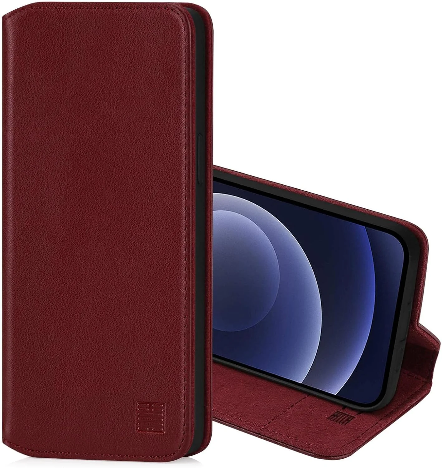 کیف پول چرمی کلاسیک سری 2.0 - قاب گوشی موبایل برای اپل آیفون 12 (6.1 اینچ) / آیفون 12 پرو (6.1 اینچ)، دارای جای کارت، بست مغناطیسی و پایه داخلی - زرشکی کیف پول چرمی کلاسیک سری 2.0 - قاب گوشی موبایل برای اپل آیفون 12 (6.1 اینچ) / آیفون 12 پرو (6.1 اینچ)، دارای جای کارت، بست مغناطیسی و پایه داخلی - زرشکی